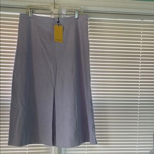 Lavender split skirt